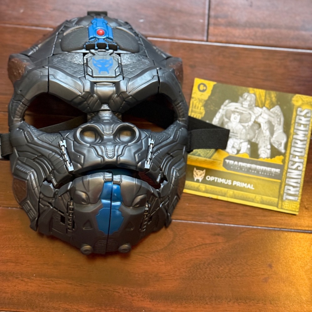 Transformers Rise of the Beasts‎ Optimus Primal Gorilla Mask Hidden Robot Figure